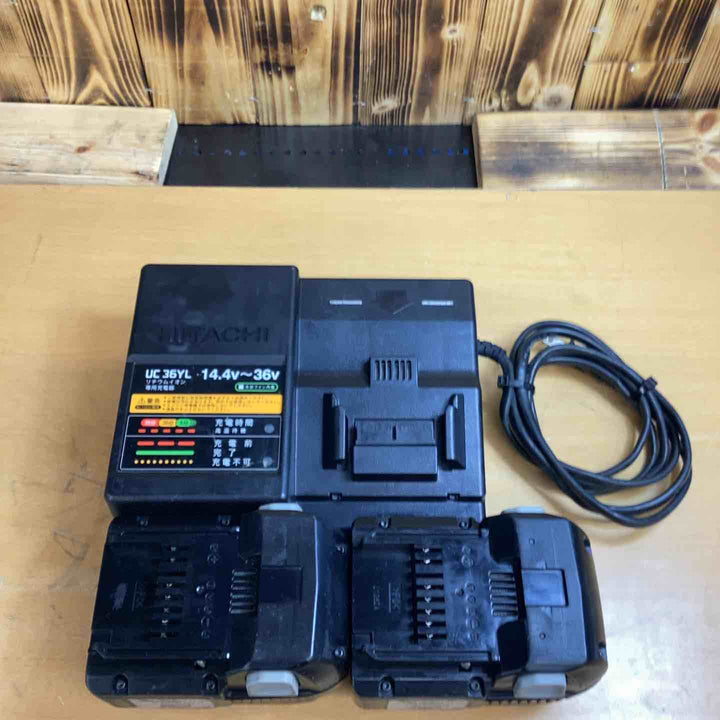 ★ハイコーキ(HIKOKI ※旧:日立工機) コードレスハンマドリル DH25DAL(2SLCK) バッテリー二個 充電器付き【越谷店】