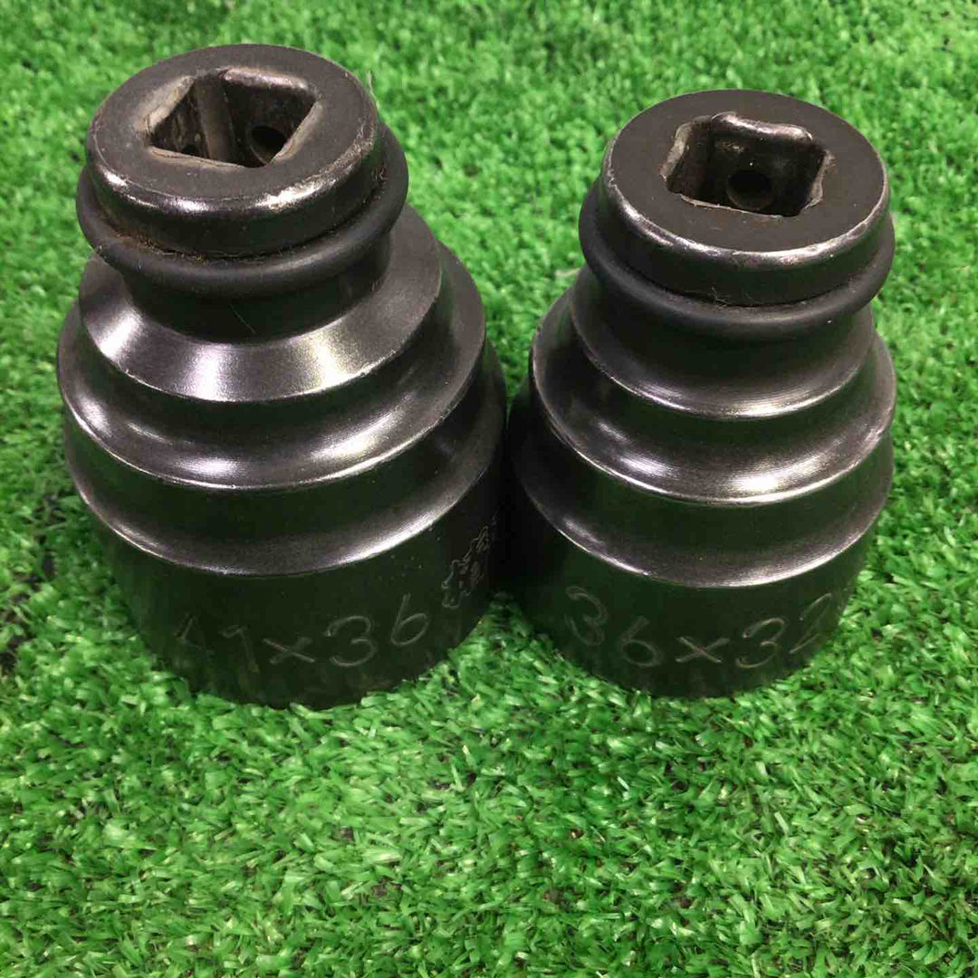 椿モデル 仮締用Wソケット 12.7 PWS-3632-12K PWS-4136-12Kセット【町田店】
