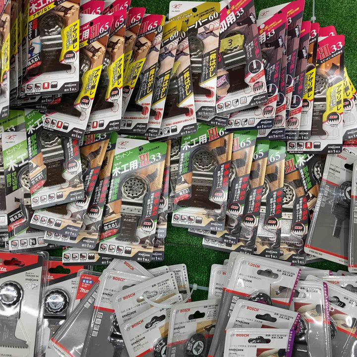 【マキタ、ボッシュ多数‼】マルチツール替刃227点(サイズ・メーカー混同) 【桶川店】