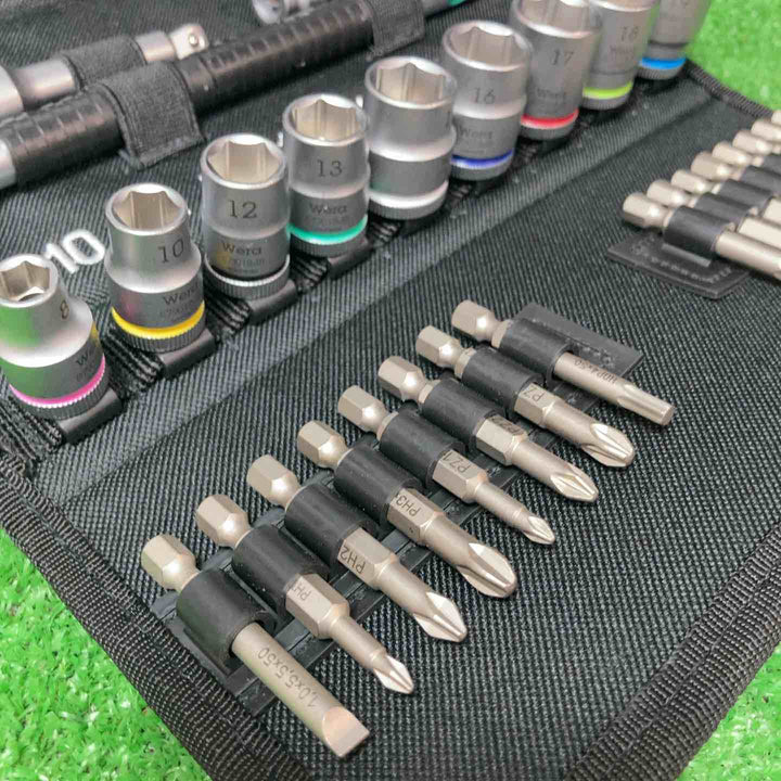 Wera/ヴェラ Zyklop スピードラチェットセット 8100 SC 9 1/2"ドライブ 29点セット【岩槻店】