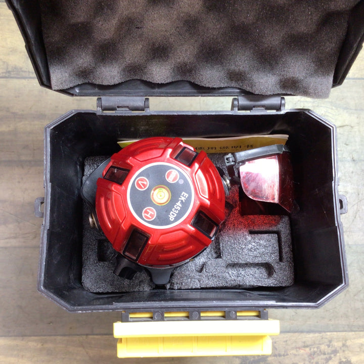 FUKUDA 5ライン レーザー墨出し器+受光器セット EK-453DP 4垂直・1水平 【東大和店】