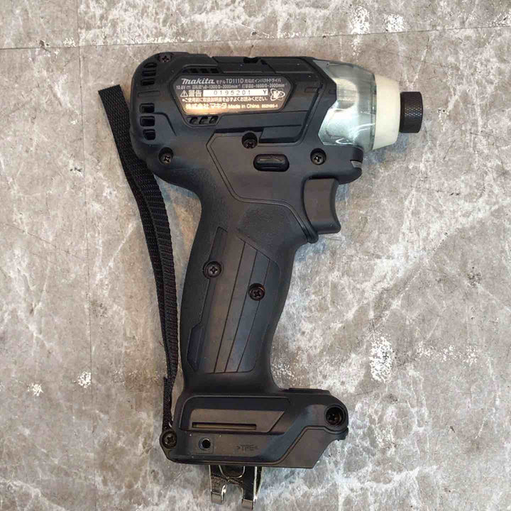 ★マキタ(makita) コードレスインパクトドライバー TD111DSHXB【八潮店】