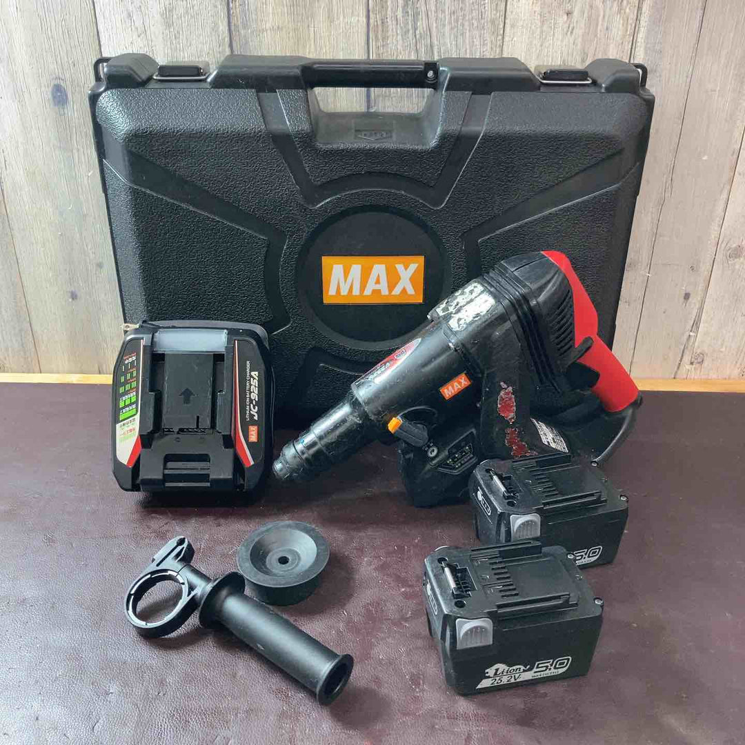 中古品】 マックス(MAX) コードレスハンマドリル PJ-R266A-B2C/2550A 