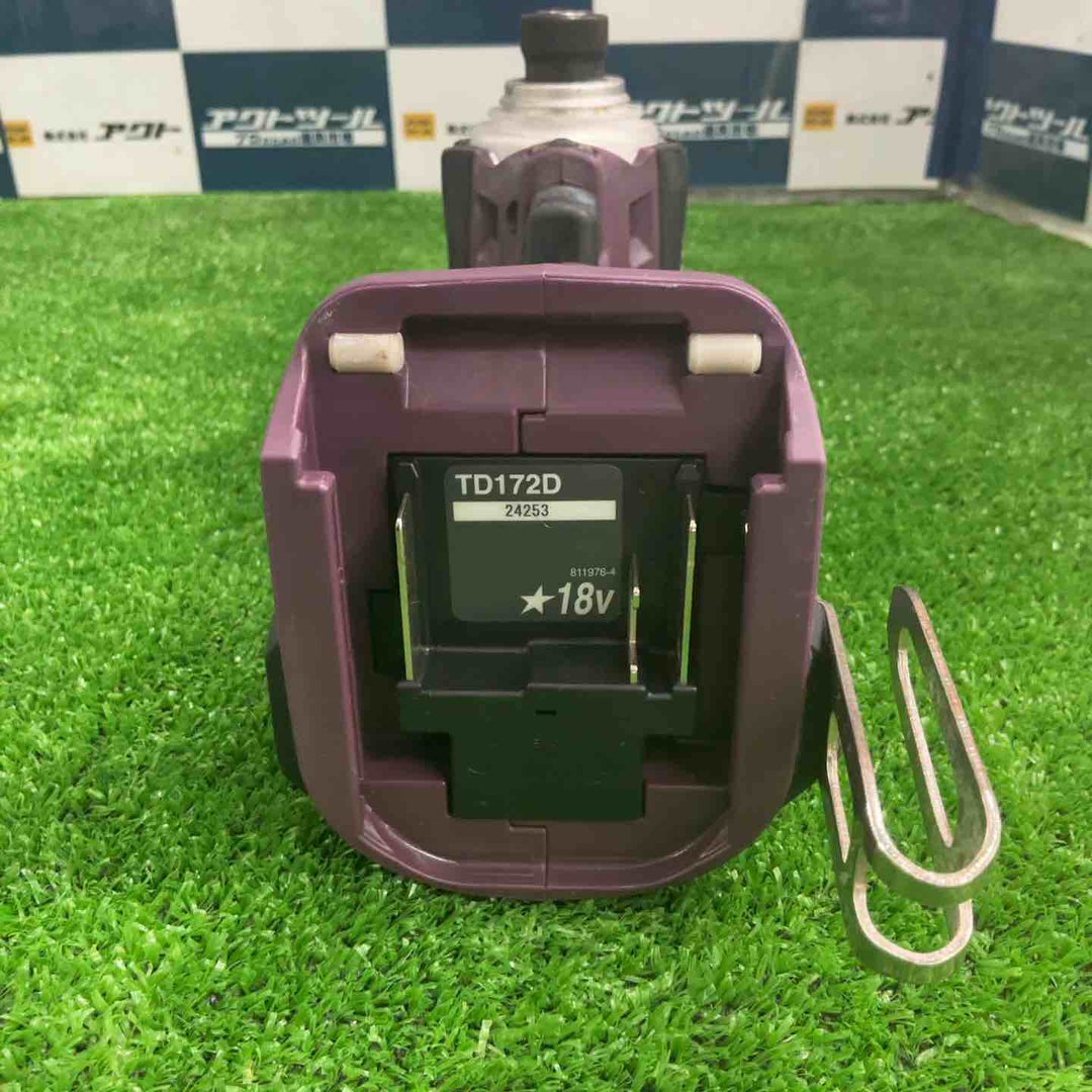★マキタ(makita) コードレスインパクトドライバー TD172DZAP【草加店】