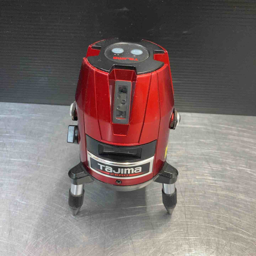 【中古品】 タジマ(Tajima)  レーザー墨出し器 ゼロTYZ 縦・横・地墨 ZERO-TYZ 脚立付属 赤色レーザー 【東大和店】