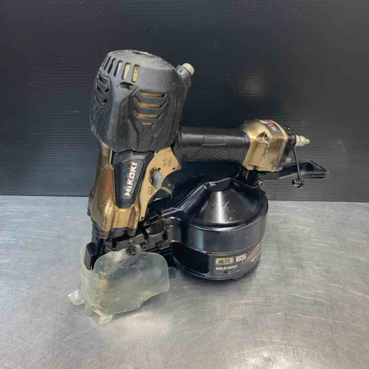 【中古品】 ハイコーキ(HIKOKI ※旧:日立工機) 65mm高圧エア釘打ち機 NV65HR2(S) 動作確認済み 【東大和店】
