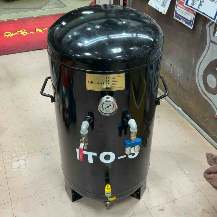 【店頭受取り限定】SKTOKI コンプレッサー用 サブタンク エアタンク Z340【草加店】