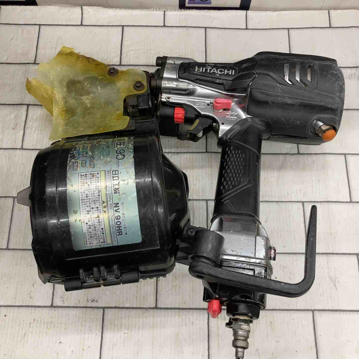 ★ハイコーキ(HIKOKI ※旧:日立工機) 高圧エア釘打ち機 NV90HR(S)【所沢店】