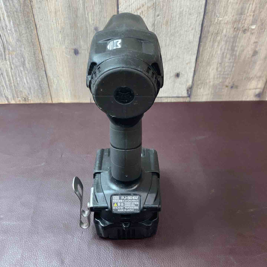 【中古品】 マックス(MAX) 18V コードレス静音インパクトドライバー PJ-SD102 18V5.0Ahバッテリー1個付属 【東大和店】
