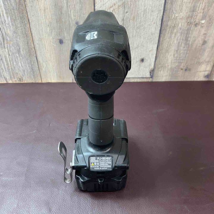 【中古品】 マックス(MAX) 18V コードレス静音インパクトドライバー PJ-SD102 18V5.0Ahバッテリー1個付属 【東大和店】