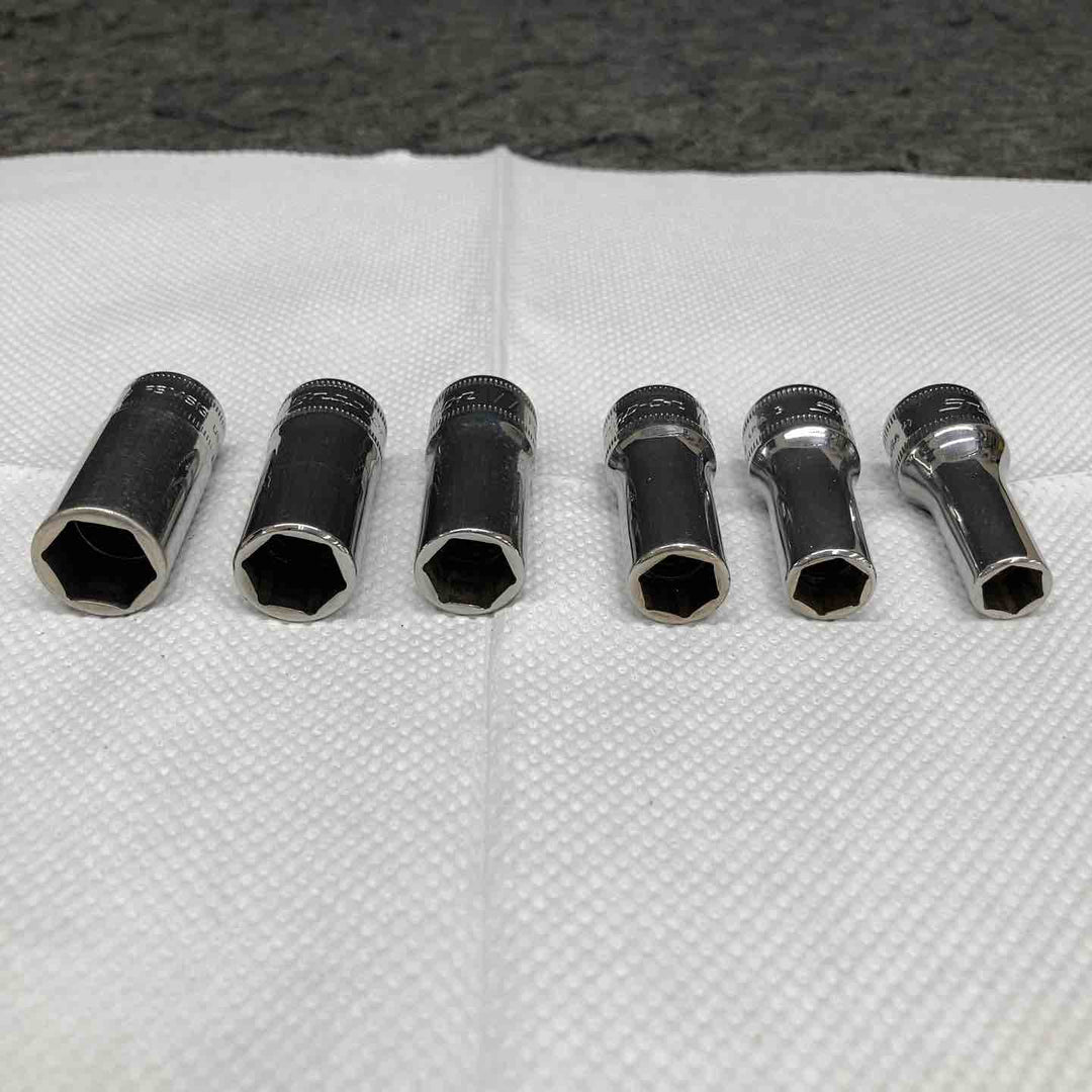 【中古品】 スナップオン/Snap-on 3/8" セミディープソケットセット 212FSMSY 【鴻巣店】