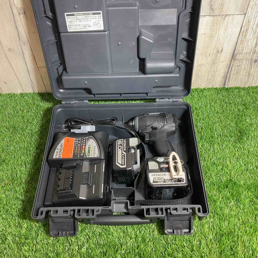 ★ハイコーキ(HIKOKI ※旧:日立工機) コードレスインパクトドライバー WH14DDL(2LSCK)(B)【戸田店】