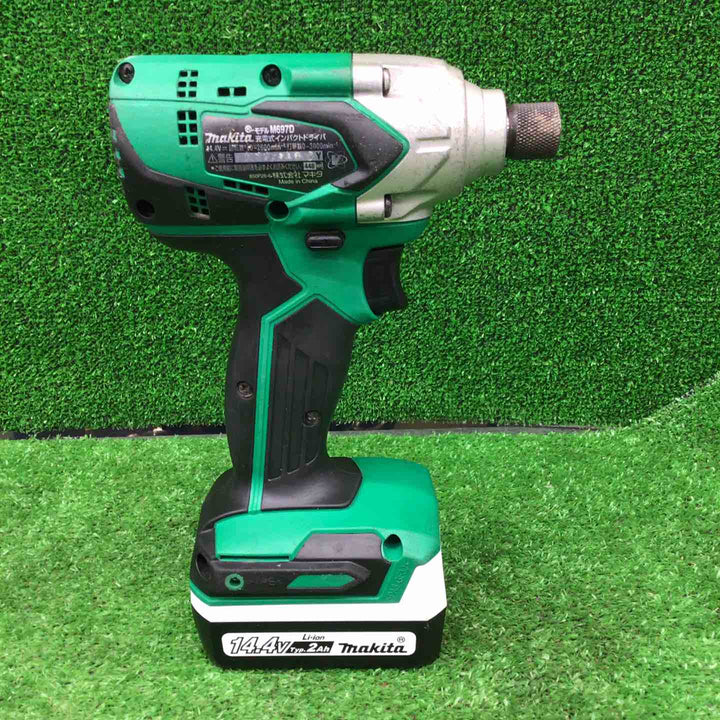 【中古品】◇マキタ(makita) コードレスインパクトドライバ 14.4V M697DSX 【桶川店】