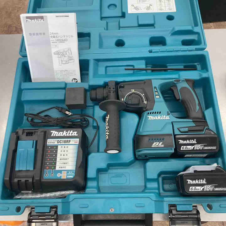 【動作良好】★マキタ(makita) コードレスハンマドリル HR244DRGX【所沢店】