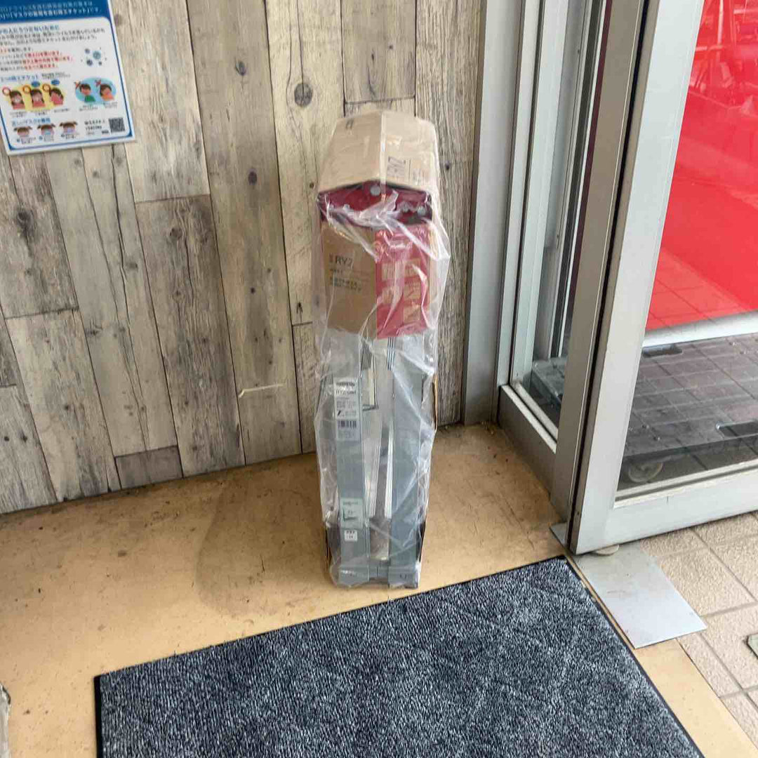 【未使用(店頭展示品)】長谷川工業(Hasegawa) はしご兼用脚立 脚部伸縮 RYZ-09d 0.72~1.03m (10885)【東大和店】