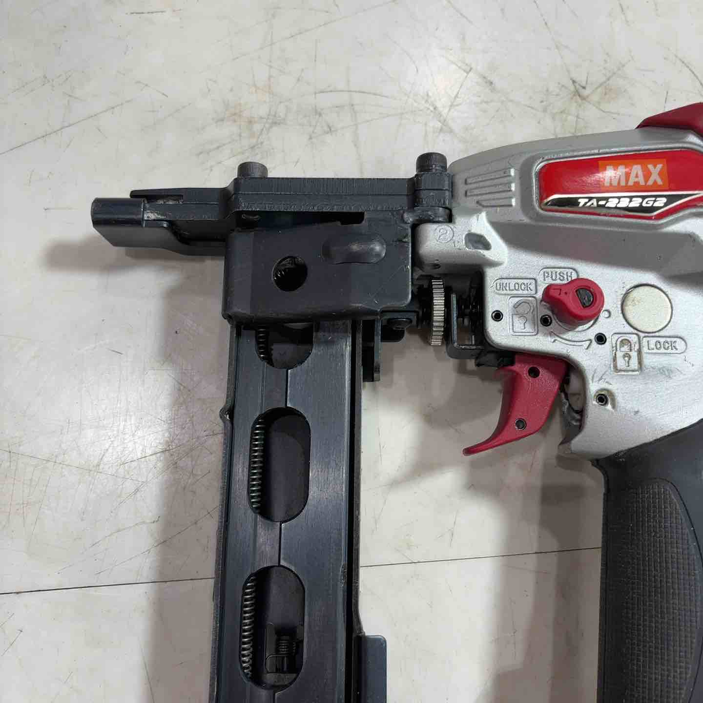 ☆マックス(MAX) 常圧内装エアタッカ TA-232G2/4MA内装 動作確認済み