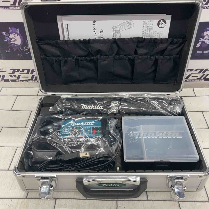 ★マキタ(makita) コードレスドリルドライバー DF012DSHXB【所沢店】