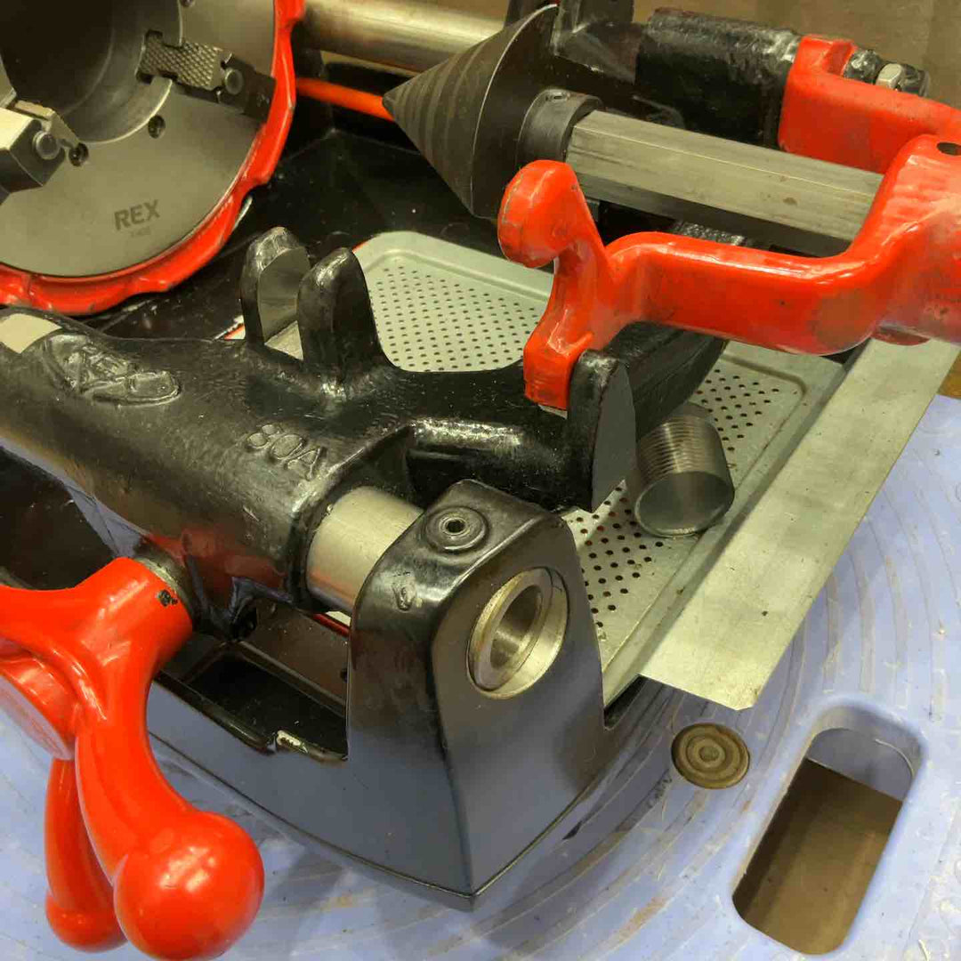 【店頭受取り限定】★レッキス(REX) パイプマシン(切削ねじ加工機) F80AⅢGX【草加店】