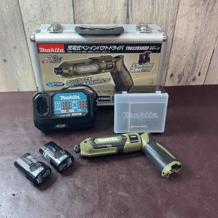 【中古美品】マキタ(makita) コードレスペンインパクトドライバー TD022DSHXO【東大和店】