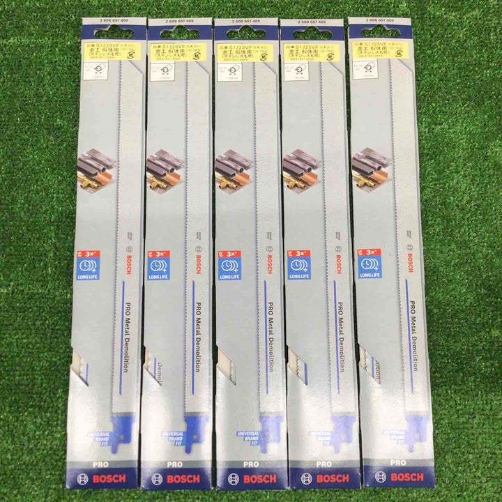 【未使用品】 ボッシュ/BOSCH セーバーソーブレード  S1225VF ＊5本入り×5セット 【鴻巣店】