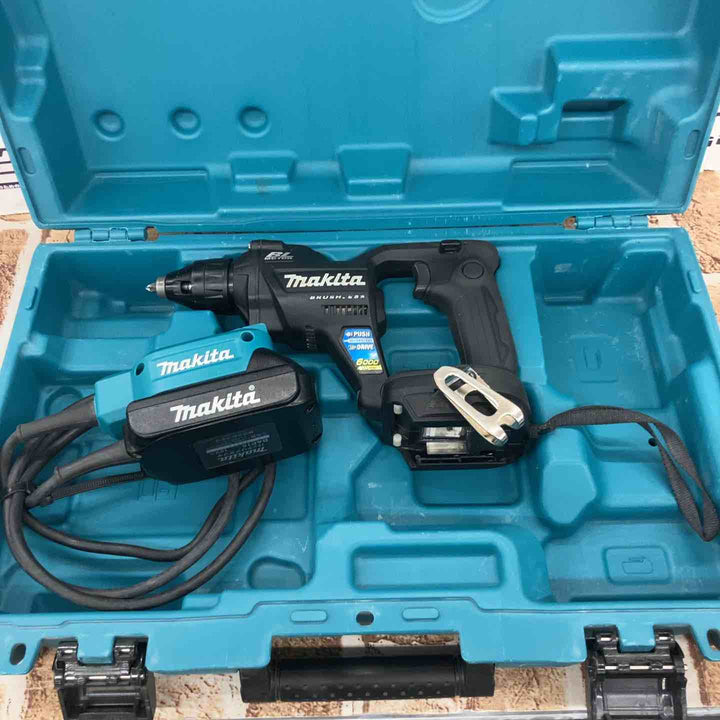 マキタ 充電式スクリュードライバー 18V FS600DZB（黒）バッテリーアダプターセット【所沢店】