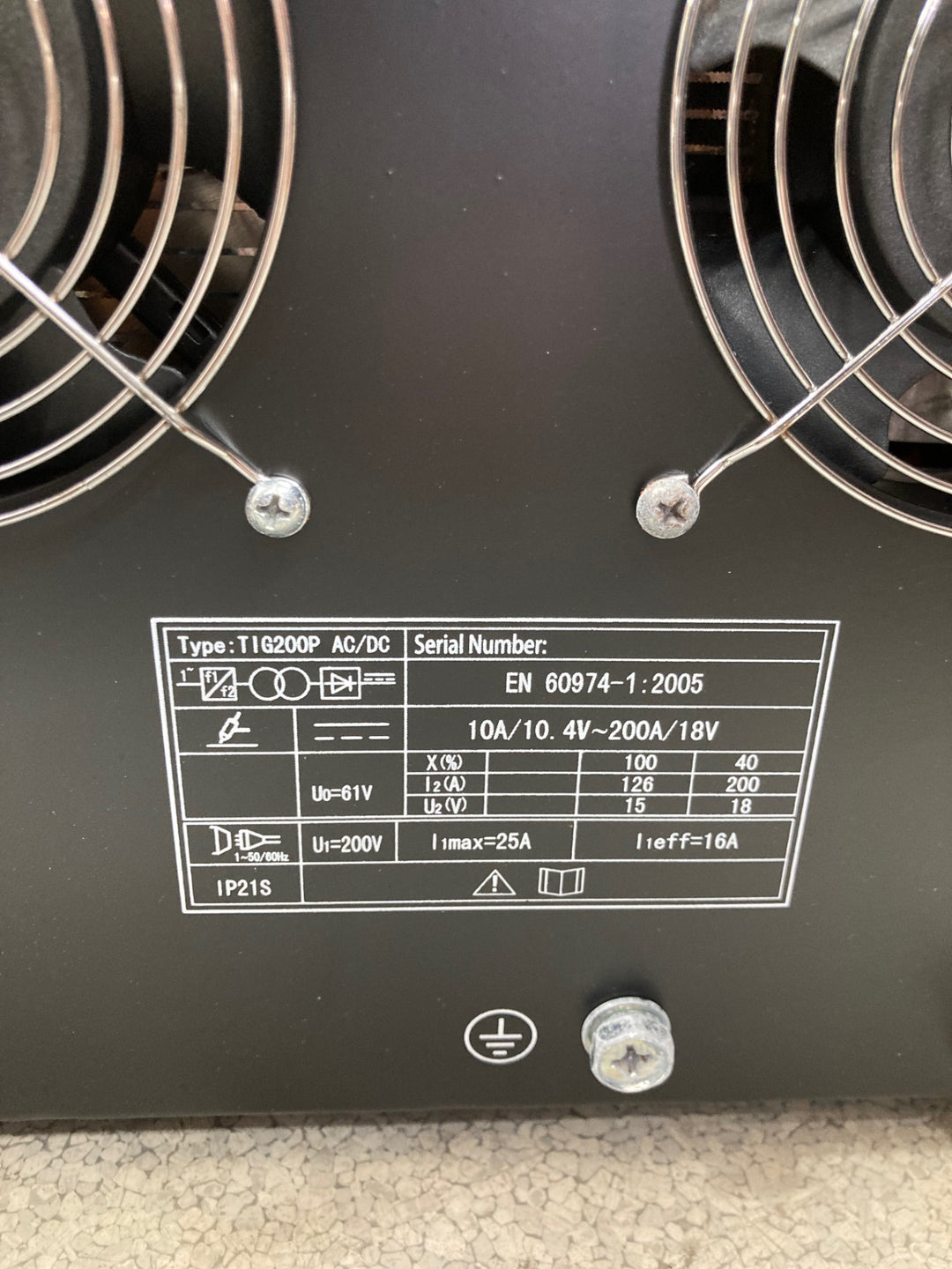 【JUBA/ジューバ】TIG溶接機 TIG200P AC/DC 直流 交流 インバーター 200V 50/60Hz ステンレス溶接 アルミ溶接【八潮店】