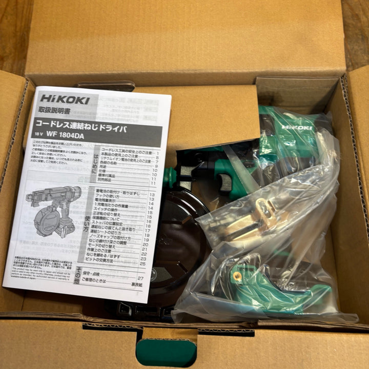 【未使用品】ハイコーキ(HIKOKI ※旧:日立工機) コードレススクリュードライバー WF1804DA(NN)(本体のみ)【所沢店】