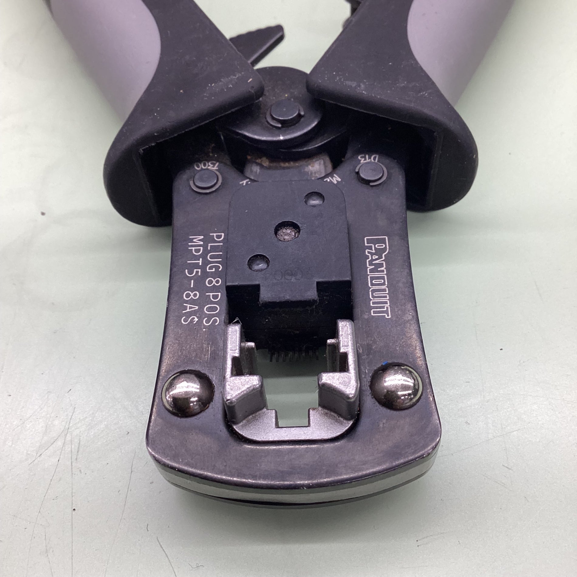 パンドウイット モジュラープラグ圧着工具 カテゴリ6/5E共用 パンドウイット モジュラープラグ圧着工具 カテゴリ6/5E共用