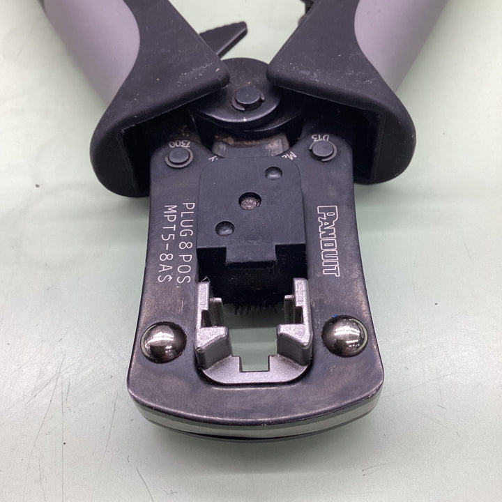 パンドウイット モジュラープラグ圧着工具 カテゴリ6/5E共用 MPT5-8AS【越谷店】