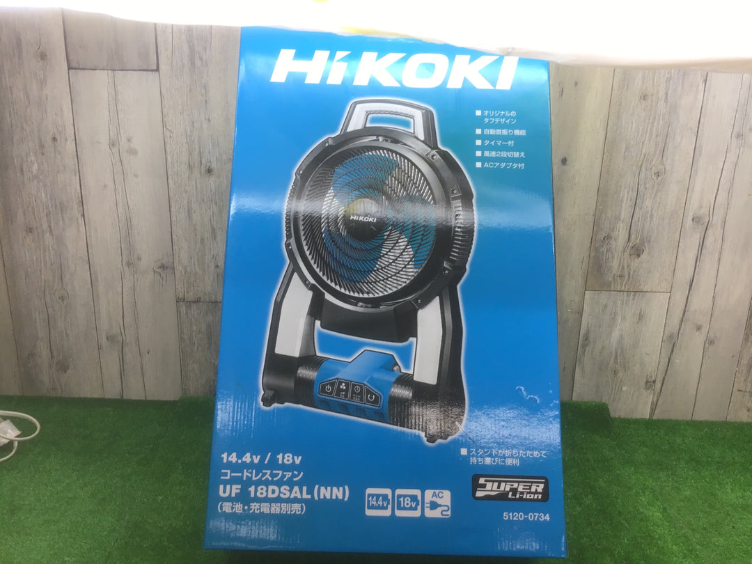 ◇ハイコーキ(HIKOKI ※旧:日立工機) コードレスファン UF18DSAL(NN)【富山店】◇M