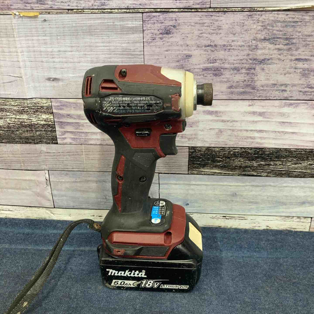 ★マキタ(makita) コードレスインパクトドライバー TD172DGXAR【八潮店】