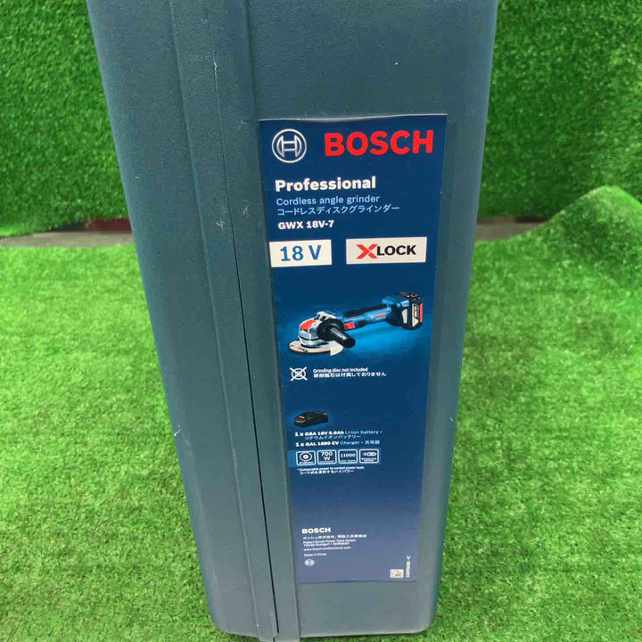 【未使用品】ボッシュ 18Vコードレスディスクグラインダー X-LOCK  GWX18V-7【桶川店】