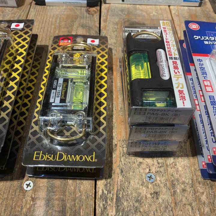 【未使用品】水平器 磁石モデル マグネット付き 30個まとめ売り エビスダイヤモンド KOD シンワ等【所沢店】