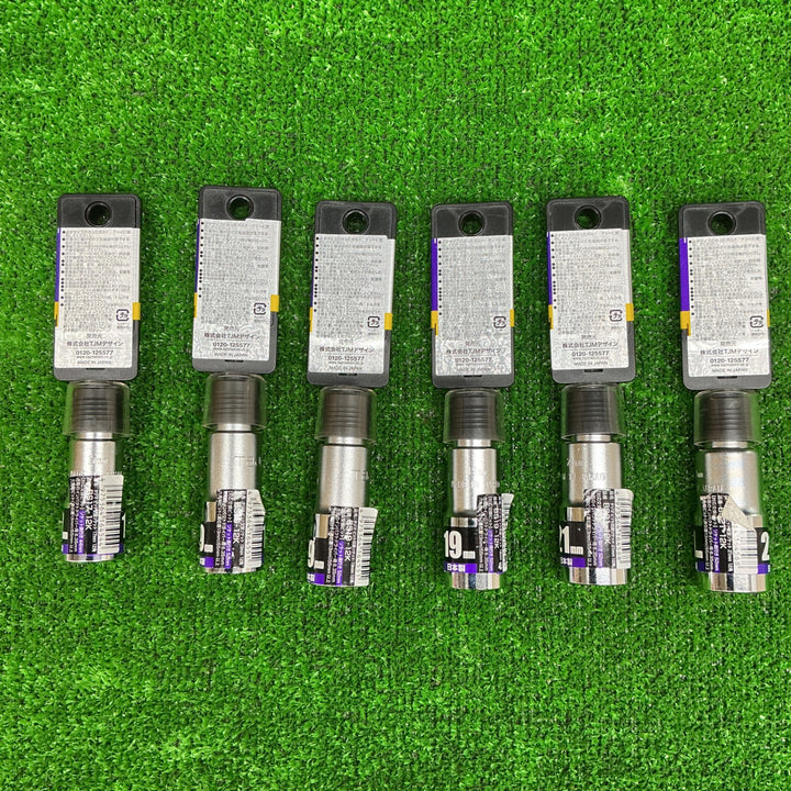 【未使用品】tajima タジマ 交換ソケット 12角 17mm、19mm×3、21mm×2 合計6個【電材館越谷店】