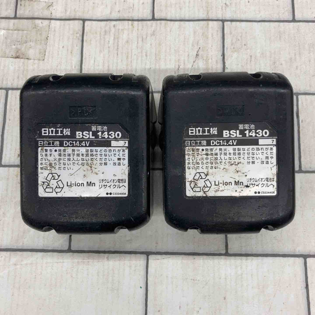 ※現状品販売★ハイコーキ(HIKOKI ※旧:日立工機) コードレスインパクトドライバー WH14DSL2(2LSCK)(L)【所沢店】備考欄要確認