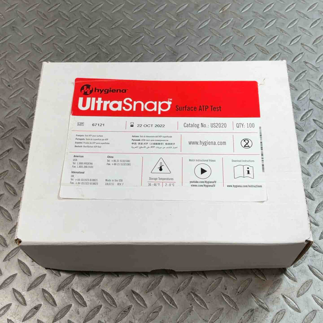 ハイジーナ hygiena ATP検査キット ルミノメータ SystemSURE Plus ATP検査用試薬 Ultrasnap US2020 100本付き【草加店】