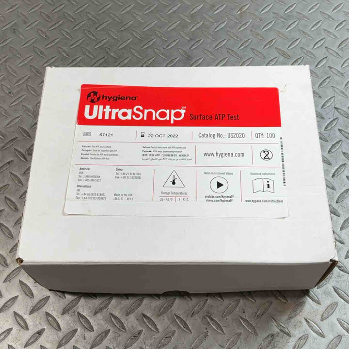 ハイジーナ hygiena ATP検査キット ルミノメータ SystemSURE Plus ATP検査用試薬 Ultrasnap US2020 100本付き【草加店】