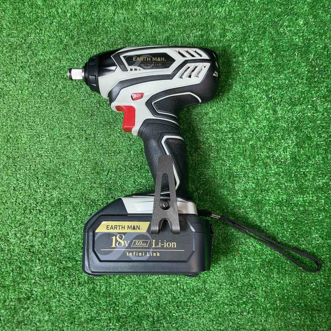 【美品】◇髙儀(Takagi) 18V 充電式インパクトレンチ EARTH MAN infini-Link IW-180LiB【岩槻店】