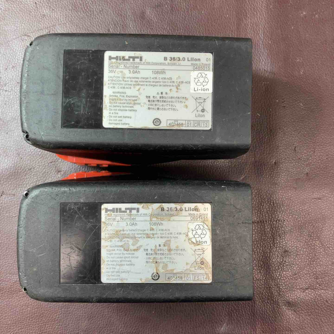 【中古品】◇ヒルティ(HILTI)  コードレス集じんハンマドリル TE6-A36 DRS【東大和店】