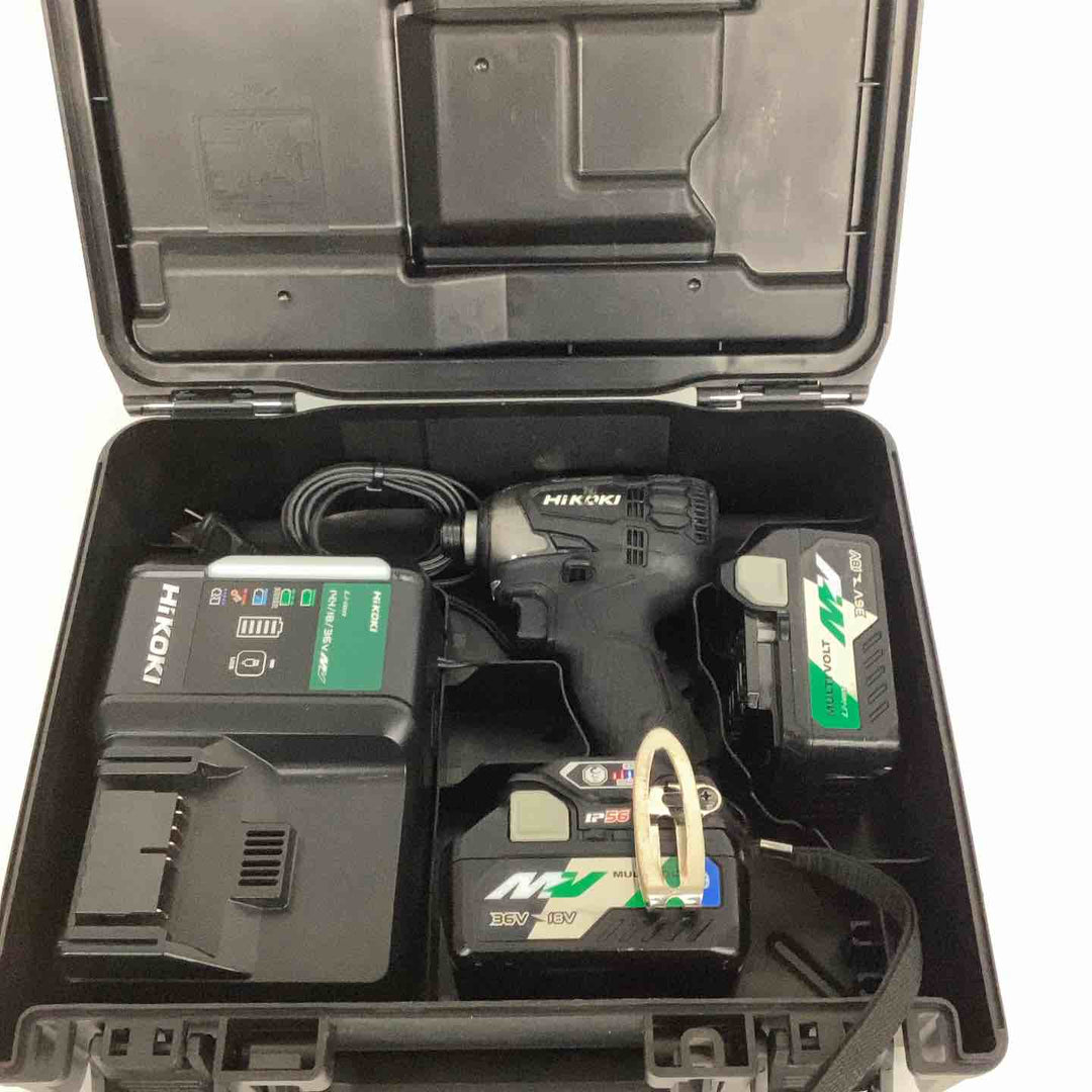 ★ハイコーキ(HIKOKI ※旧:日立工機) コードレスインパクトドライバー WH18DDL2(2LXPK)(B)【狭山】