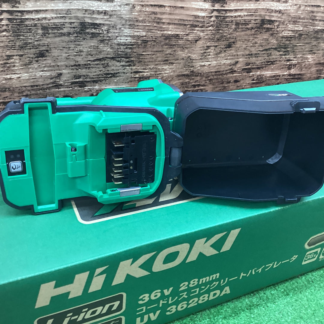 ハイコーキ(HIKOKI ※旧:日立工機) コンクリートバイブレーター UV3628DA(NN) 無負荷振動数	12000/15200min-1(12000/15200 回/分)【川越店】