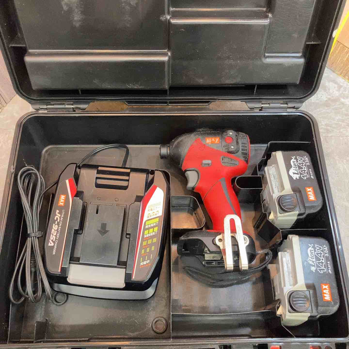 【中古品】◇マックス(MAX) コードレスインパクトドライバ PJ-ID144-B2C(R)【八潮店】