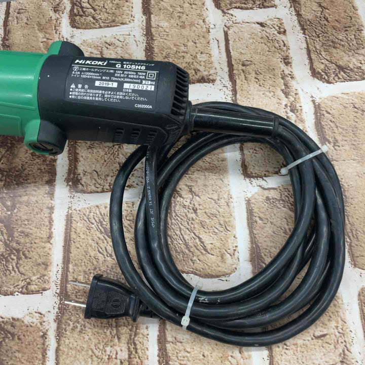 ☆ハイコーキ(HIKOKI ※旧:日立工機) 100mmディスクグラインダ G10SH6【所沢店】