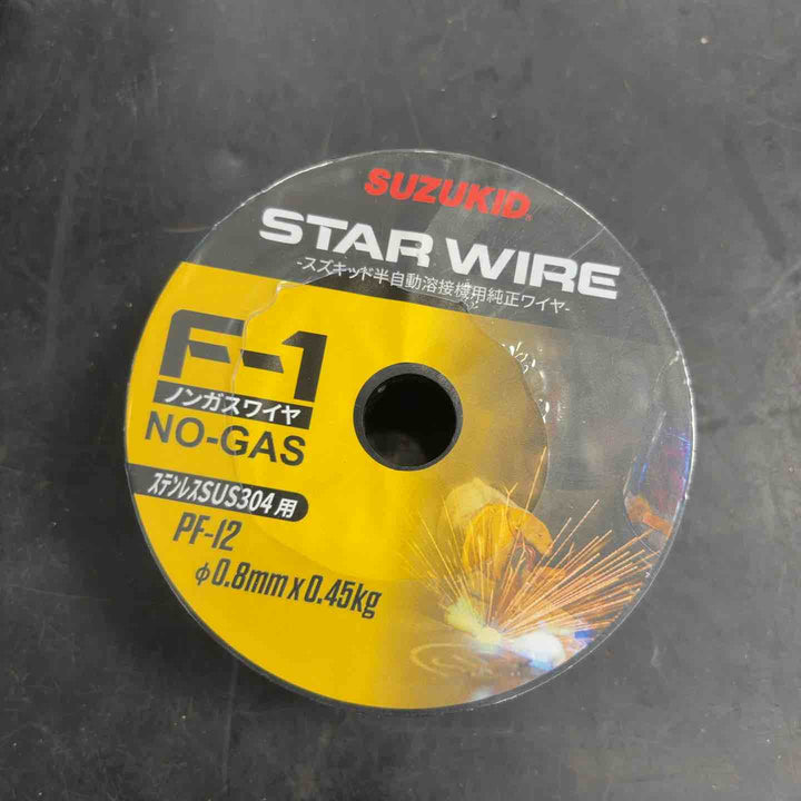 ◇ SUZUKID スター電器 半自動用ワイヤ SUS 0.45kg PF-12【草加店】