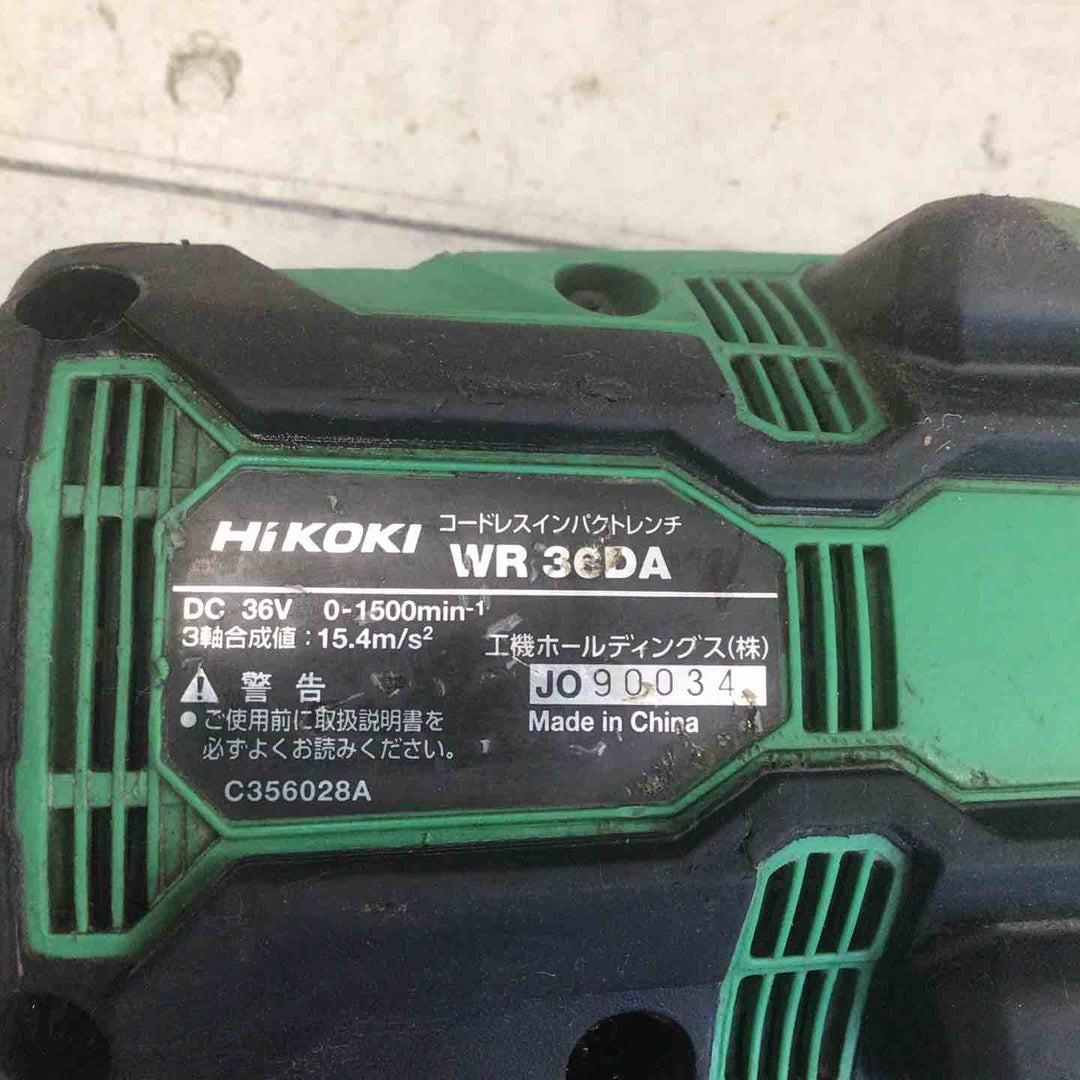 【中古品】 ハイコーキ/HIKOKI コードレスインパクトレンチ WR36DA(NN) 【鴻巣店】