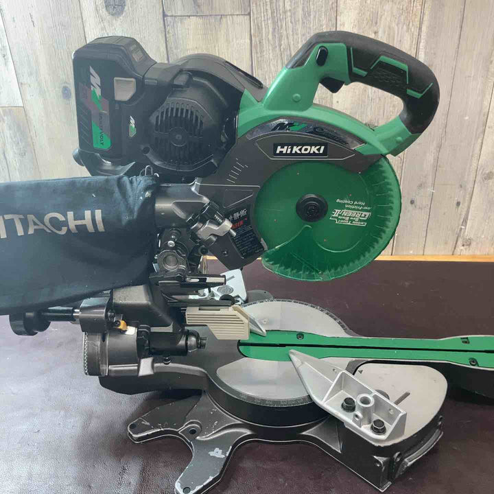 【中古品】 ハイコーキ(HIKOKI ※旧:日立工機) コードレス卓上スライド丸のこ C3607DRA(K)(NN) スライド丸ノコ 【東大和店】