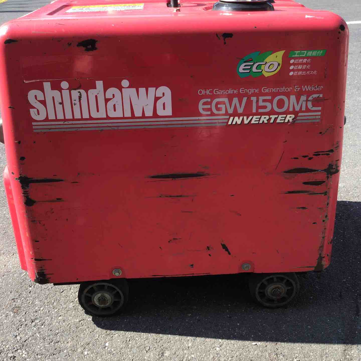 新ダイワ EGW150M エンジンウェルダー【野田愛宕店】【店頭取引限定】【中古】管理番号：IT8OYQHN3CIS 店頭受取り限定】新ダイワ エンジンウェルダー EGW150MC-i 管理番号