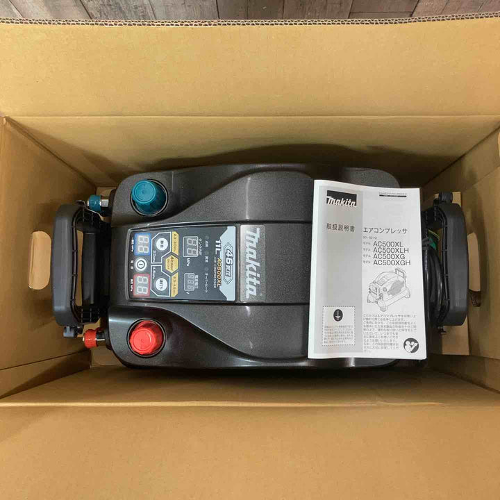 【未使用(店頭展示品)】 マキタ(makita) エアコンプレッサー AC500XLB 【東大和店】