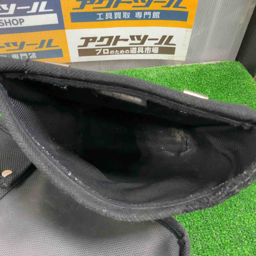 ニックス(KNICKS) コーデュラバリスティック生地ツーウェイタイプ2段腰袋(スリムタイプ) BA-201BB ベルトループ2つ付き【草加店】