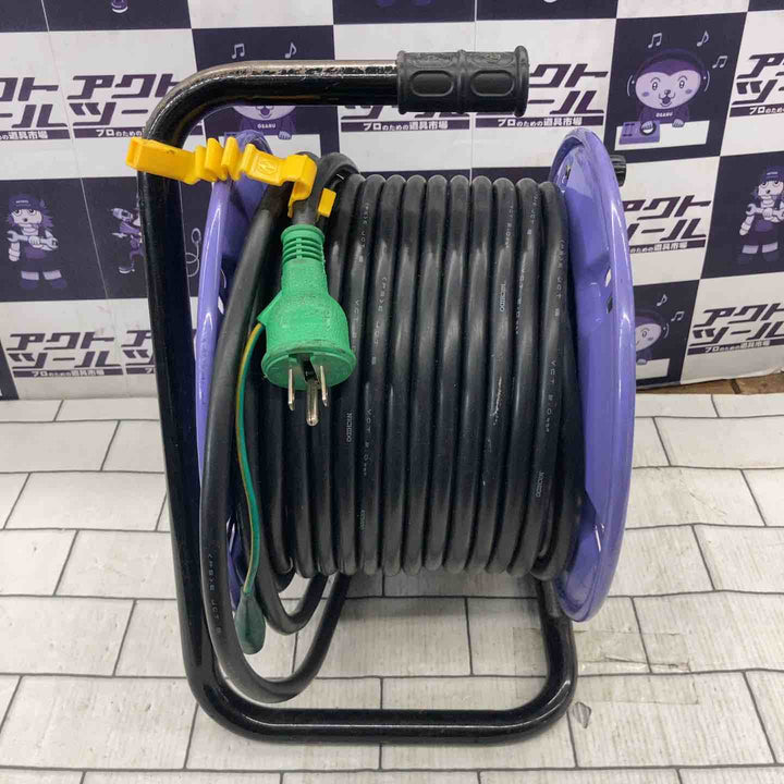 ◇日動 コードリール NP-EB34 ブレーカー付 22A-30M【所沢店】